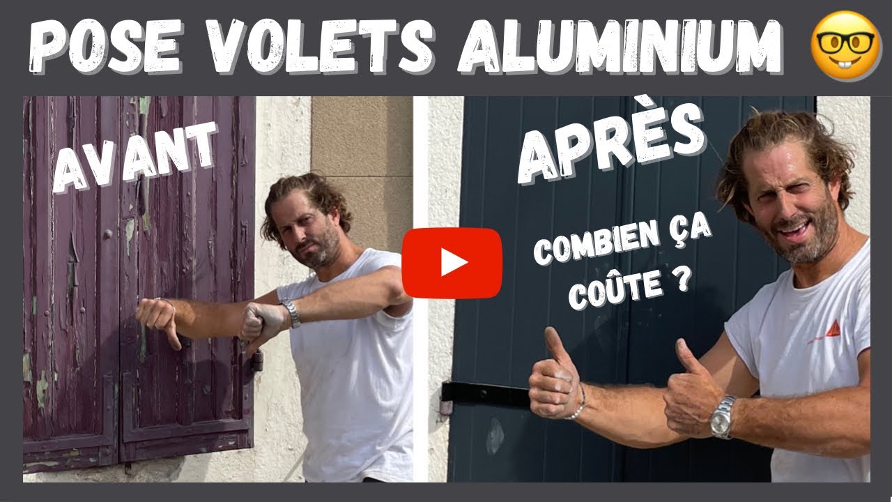 Fourniture et Pose Volets Aluminium🤩