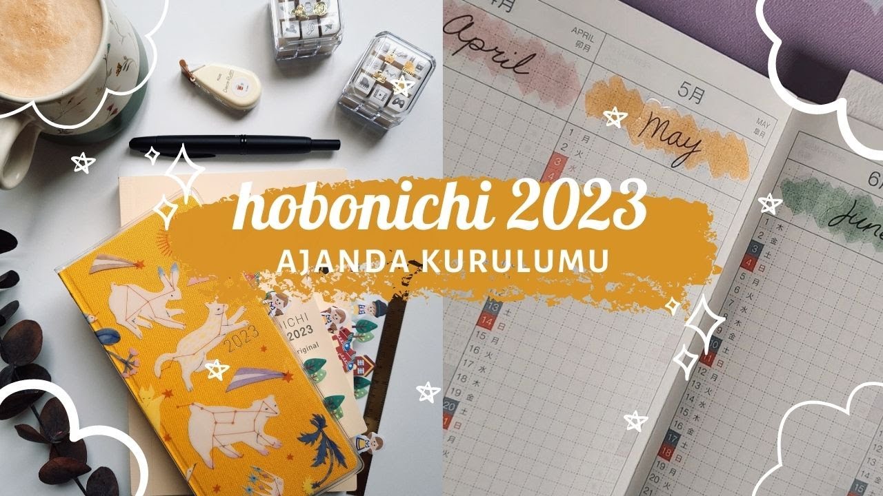 📔💌HOBONICHI 2023 Kurulumu | Weeks, Cousin, Original | Hobonichi Setup
