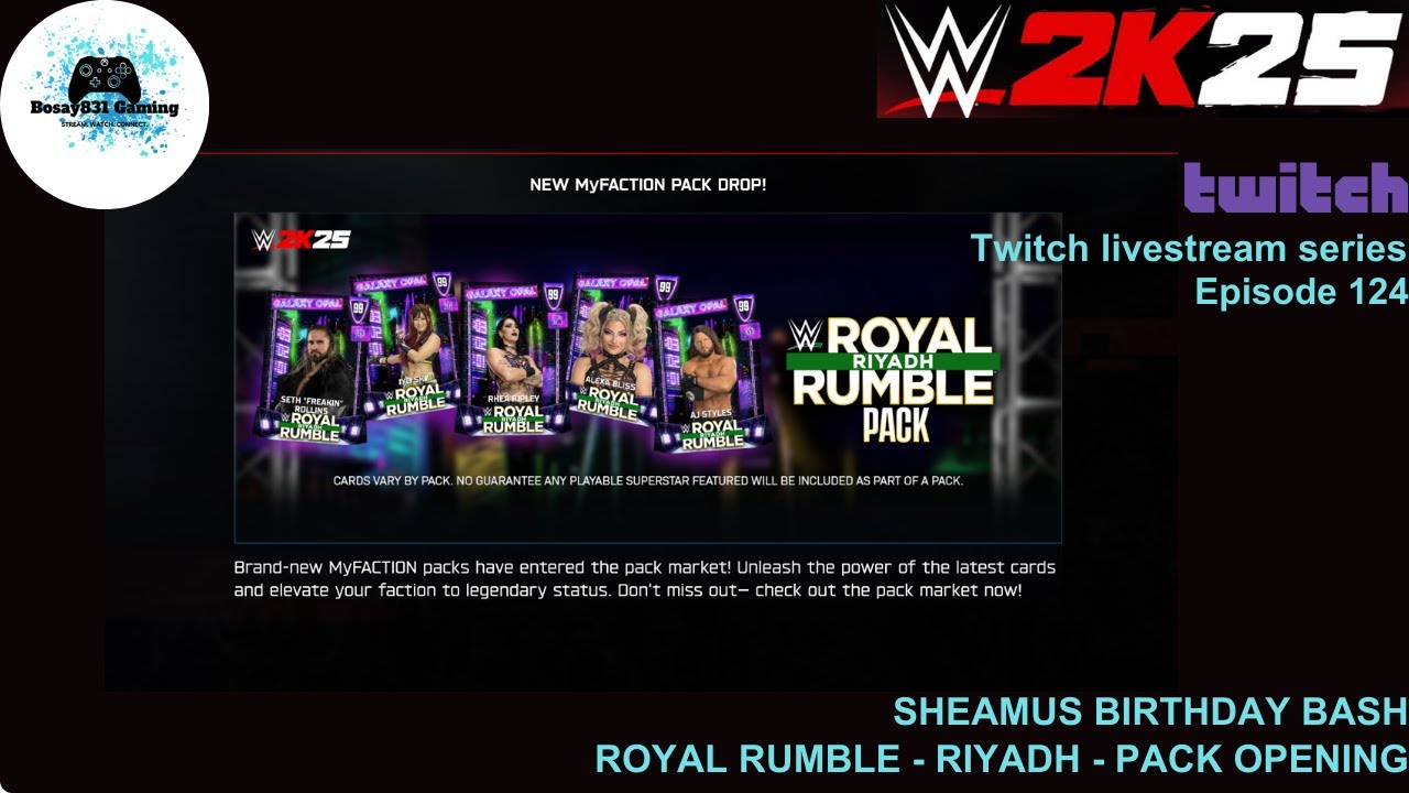 WWE2K25 | Episode 124 | Twitch live | XSX