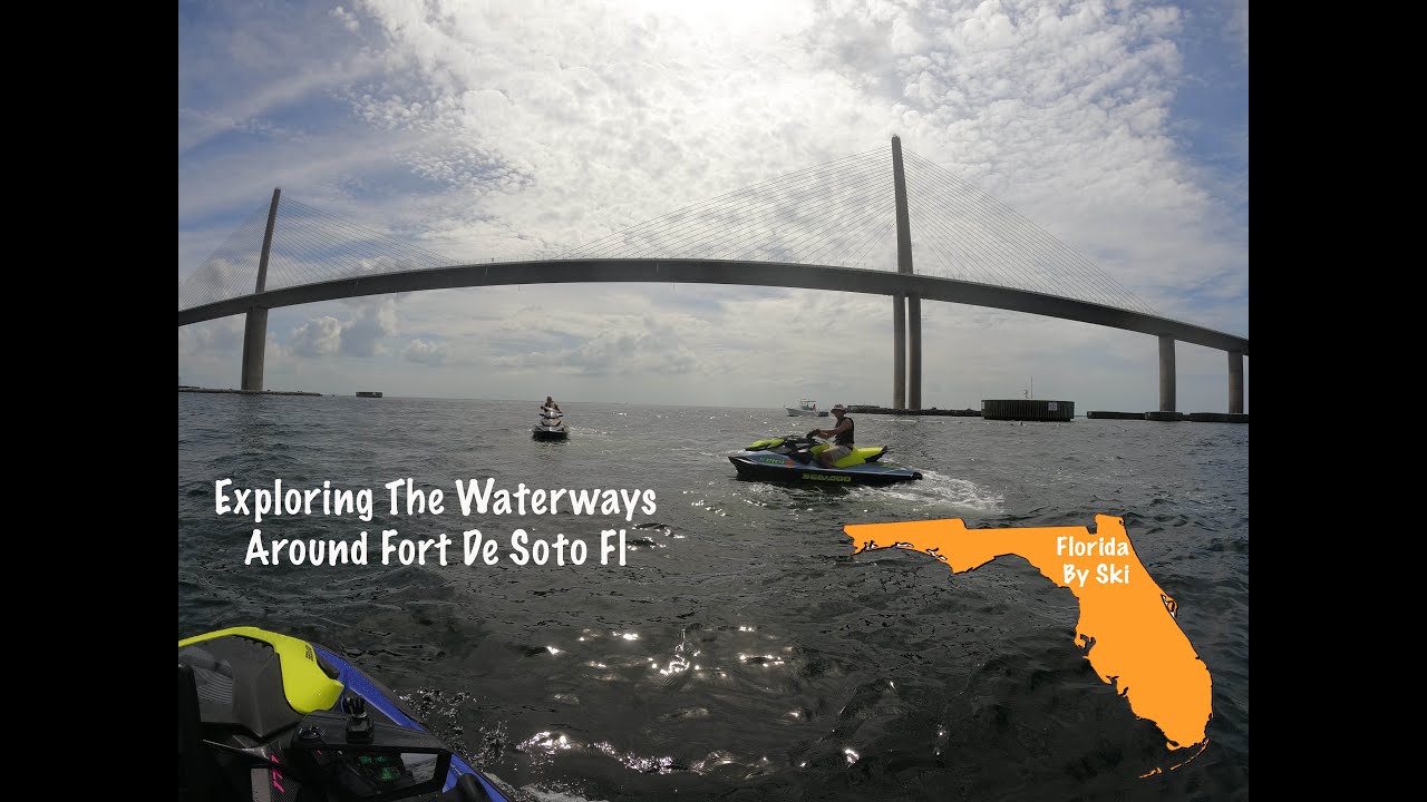 St. Petersburg, FL By Jet Ski ( Fort De Soto, Egmont Key & Sunshine Skyway )