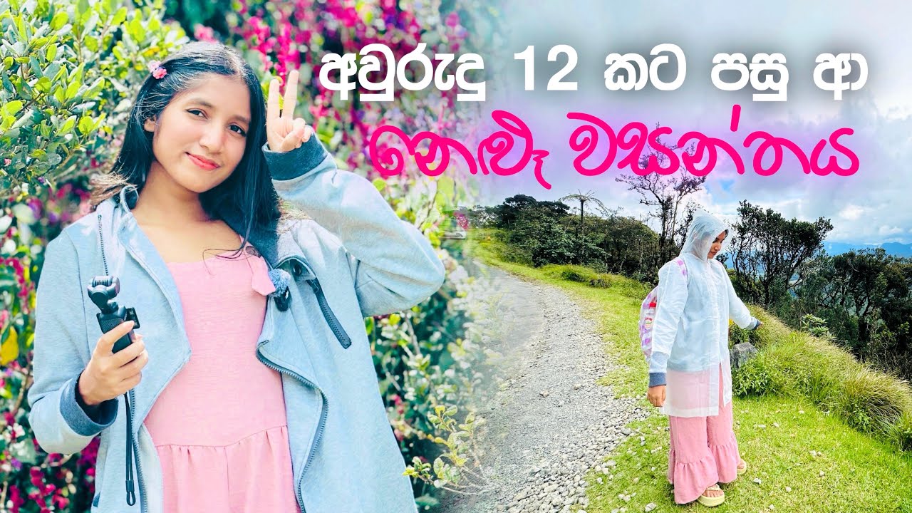 වසර 12කට පසුව ආ නෙලූ වසන්තය 🌸🍃 | මේක නම් දිව්‍යලෝකයක් | Horton Plains #eduwithdulanka #nelu #travel 