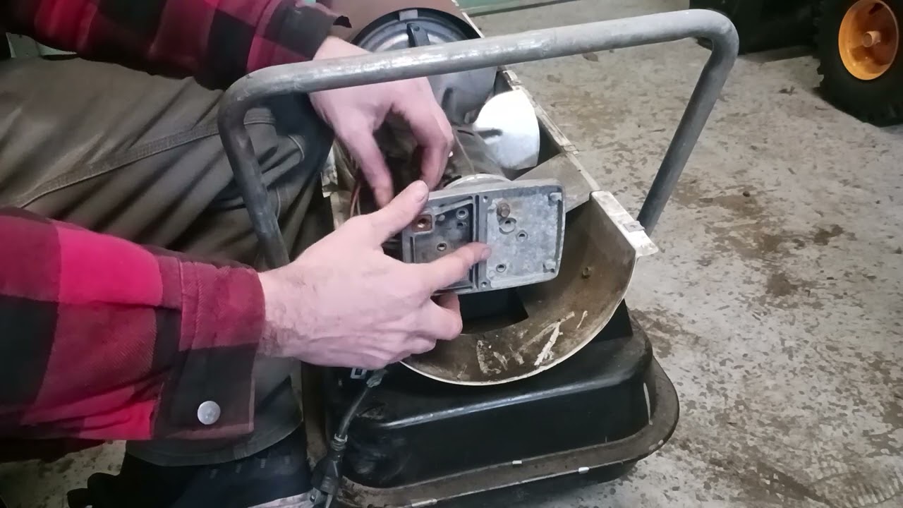 how to change forced air rotor on a reddy torpedo heater 110000 BTUs