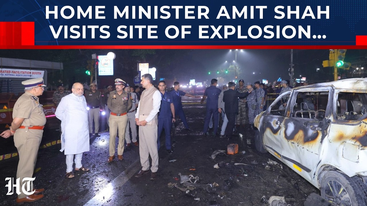 Amit Shah Takes Stock Of Situation At Blast Site; Briefed By NSG, NIA Officials | HT Ground Report