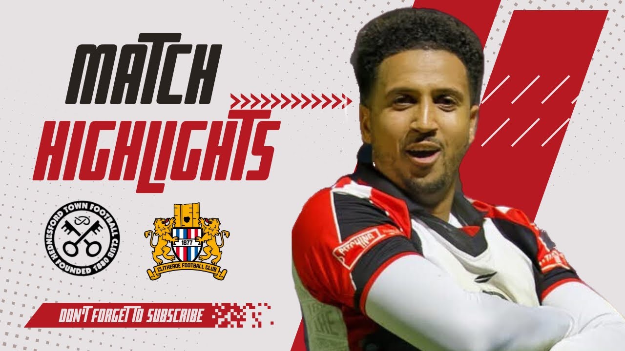 Hednesford Town v Clitheroe | Pitching In NPL West