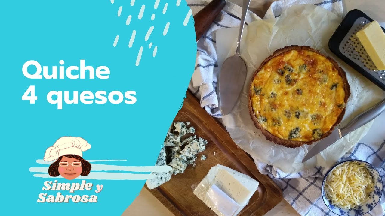 Quiche 4 quesos