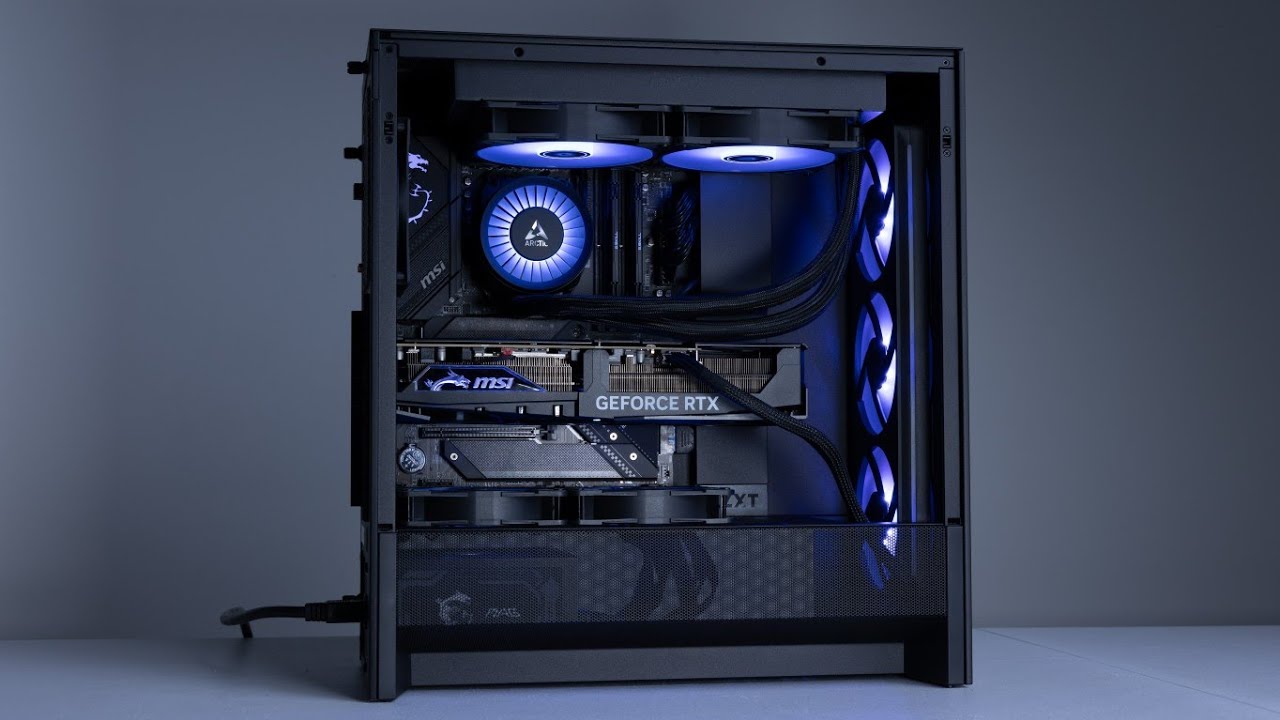 Сборка в потоке NZXT H5