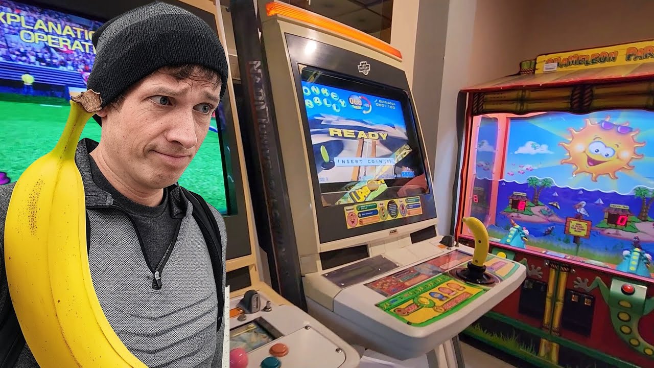 Arcade Tours: RARE Monkey Ball @ Sala Giochi Joker (Rimini, Italy) 🇮🇹