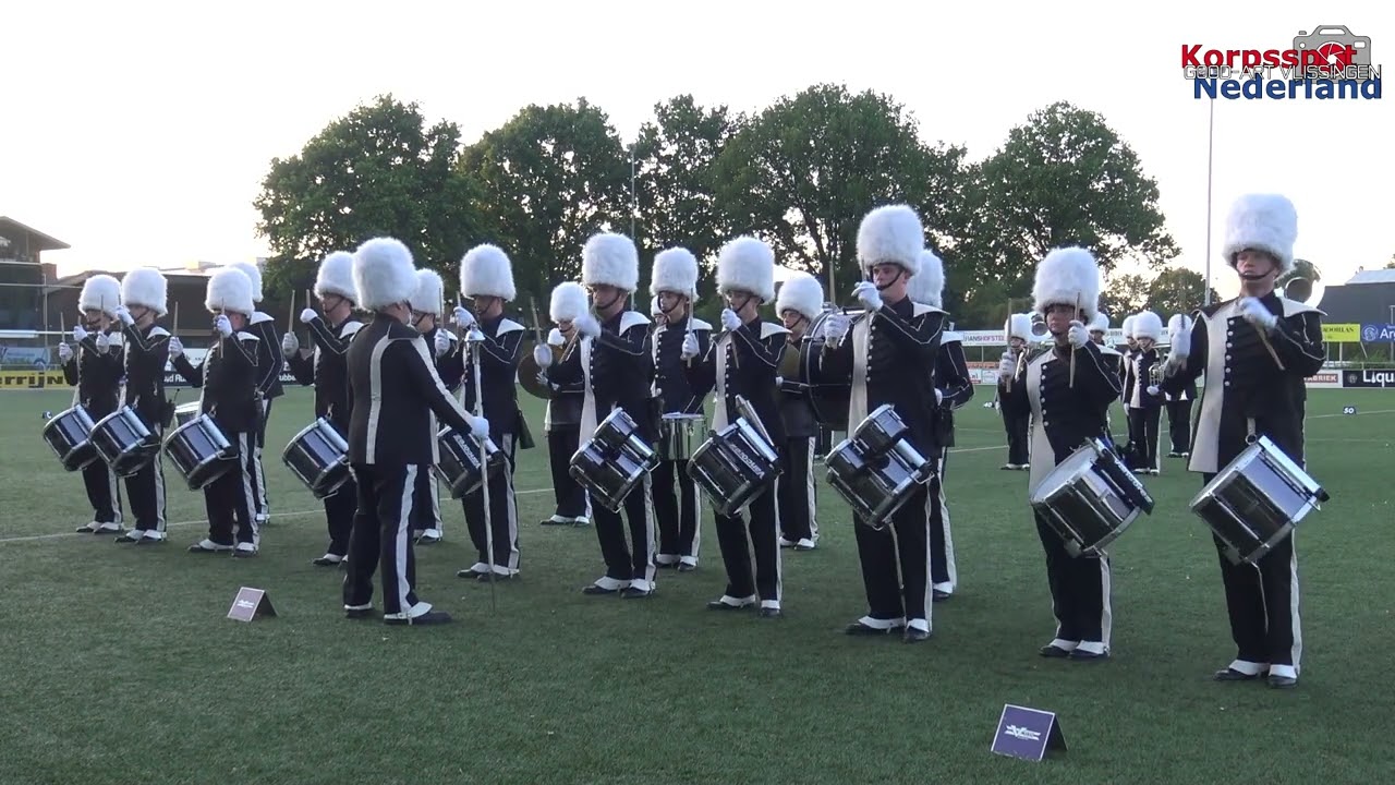 Drum  en Showfanfare Advendo tijdens Taptoe Mijdrecht 2025