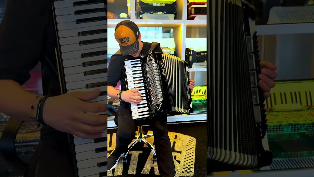 Acordeon Bertini Profissional – 4ª e 5ª de Voz Polifônica | Fabricação Petosa | 