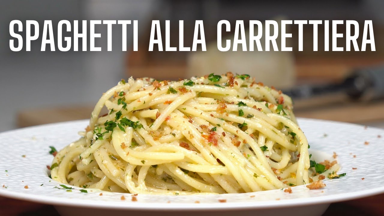 SPAGHETTI AU FROMAGE, À L'AIL & HUILE D'OLIVE -- VOTRE NOUVELLE RECETTE FACILE PRÉFÉRÉE!