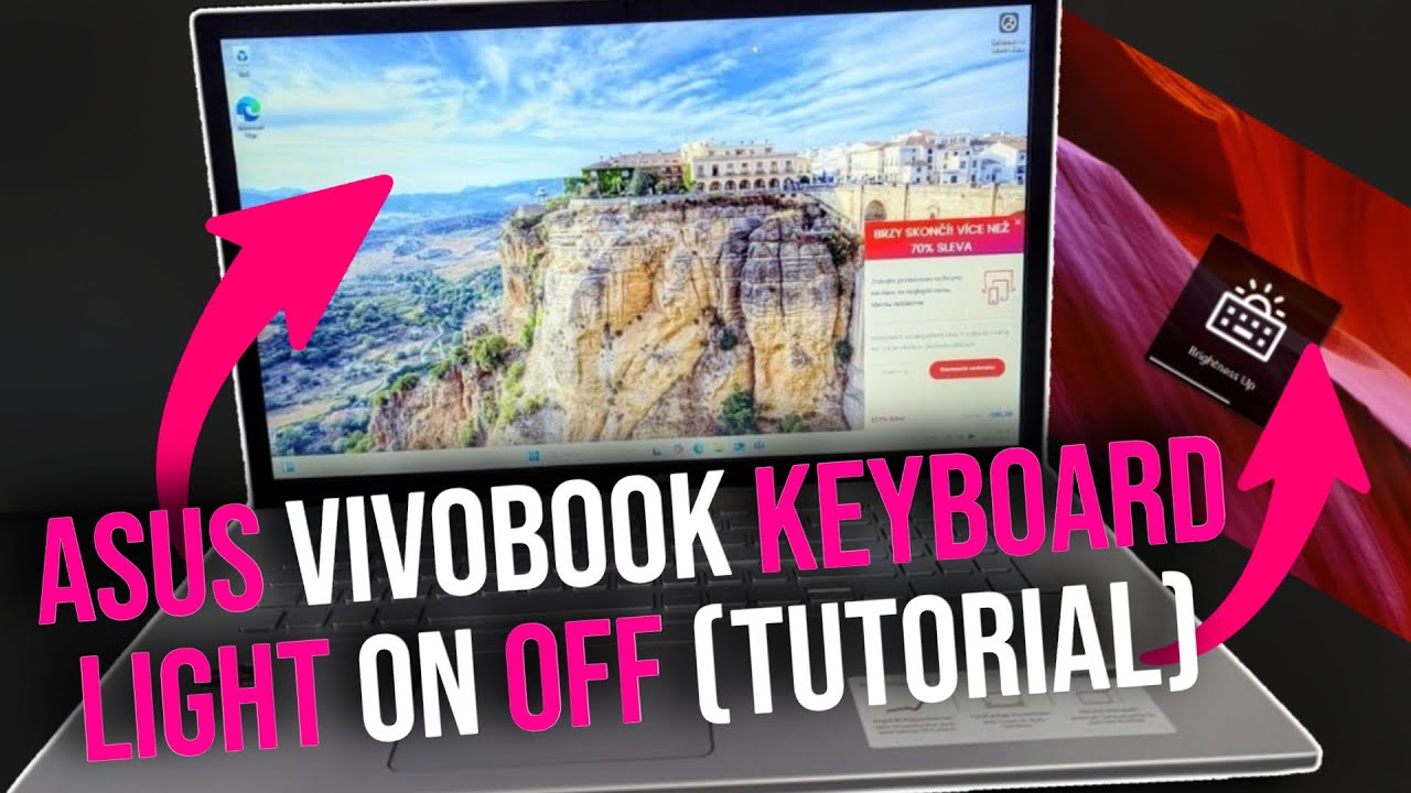 Asus Vivobook Keyboard light On Off (Enable Keyboard Backlight)