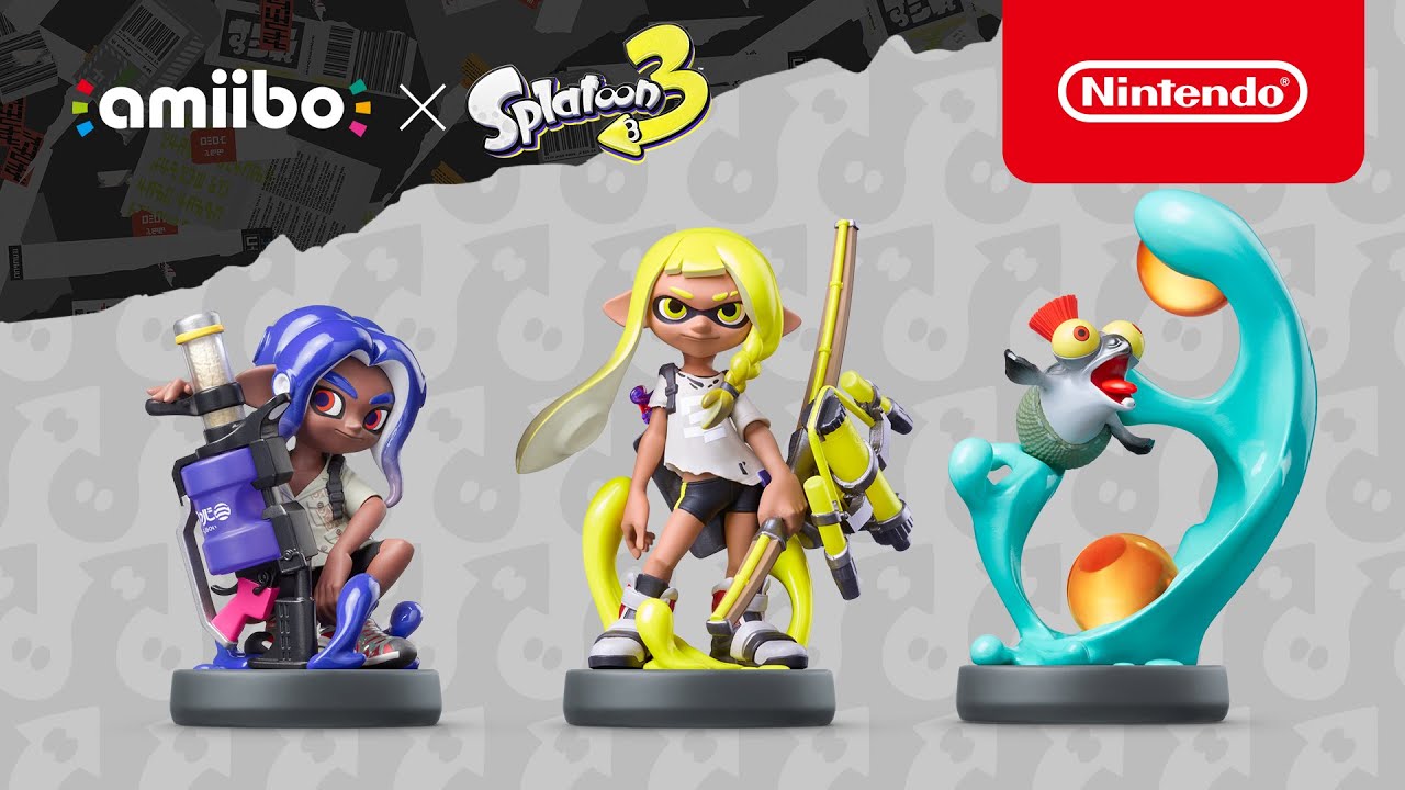 Splatoon 3 amiibo – Launching November 11th!