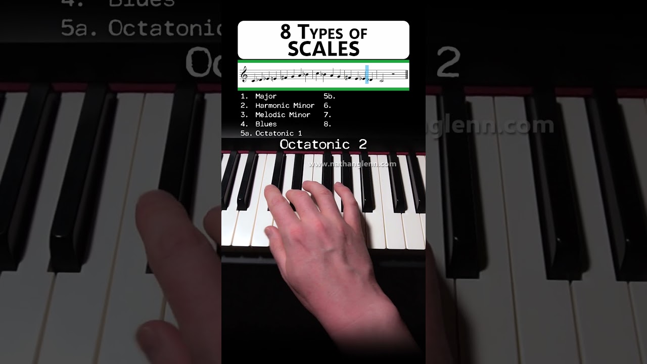 Scales are NOT boring!! 🎹😎