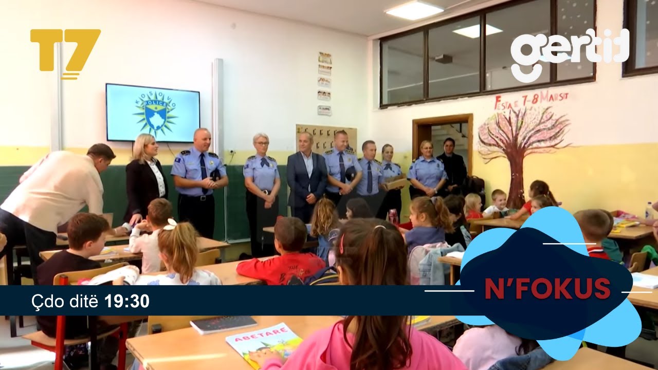 Policia e Kosovës me fushatë sensibilizuese në shkollën -Ismail Qemajli- | N'FOKUS | T7