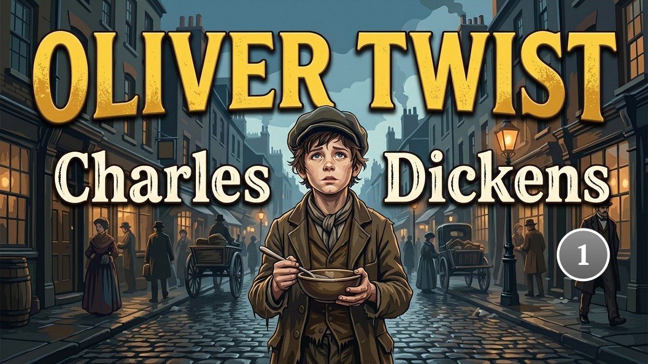 Oliver Twist by Charles Dickens Part 1/2 | Full Audiobook with Text