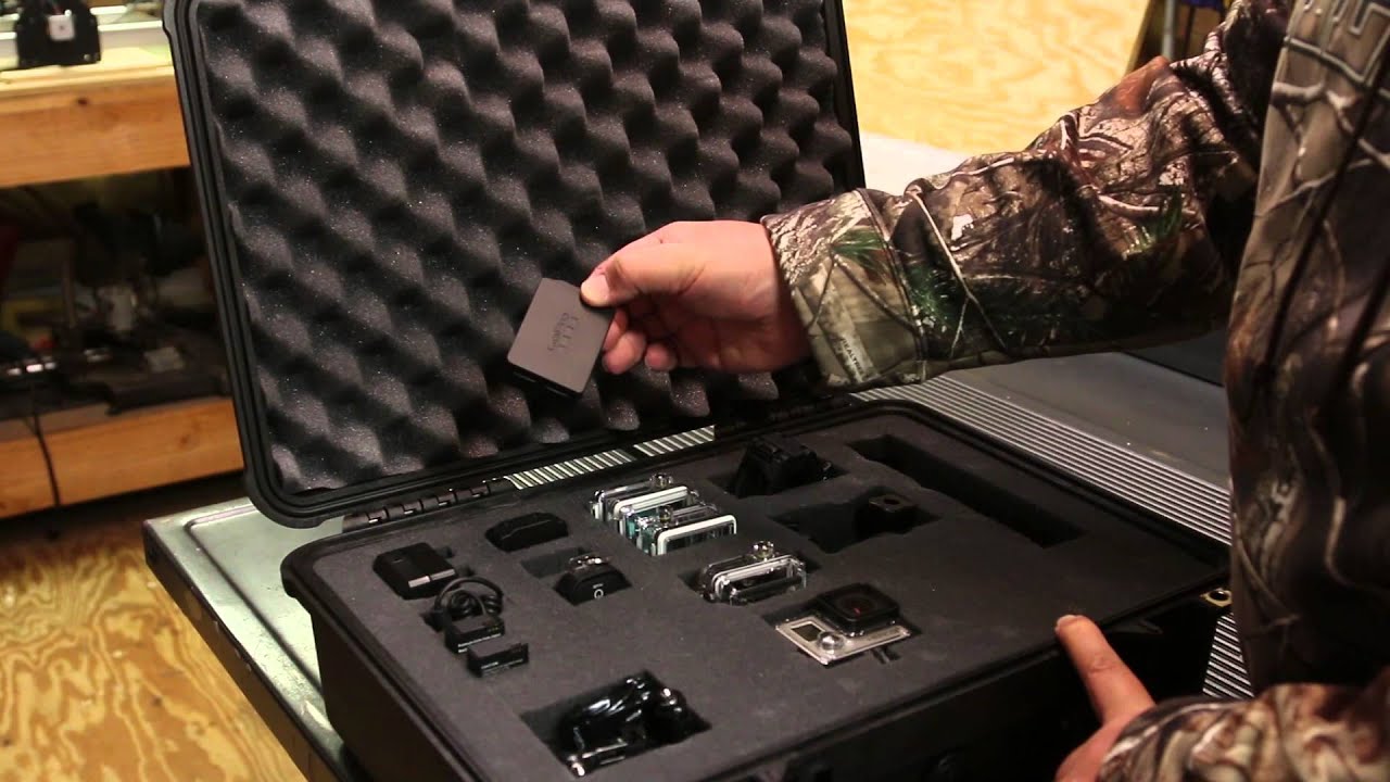 GoPro Hero Storage - Pelican 1200 & Pelican 1500 Case Setup