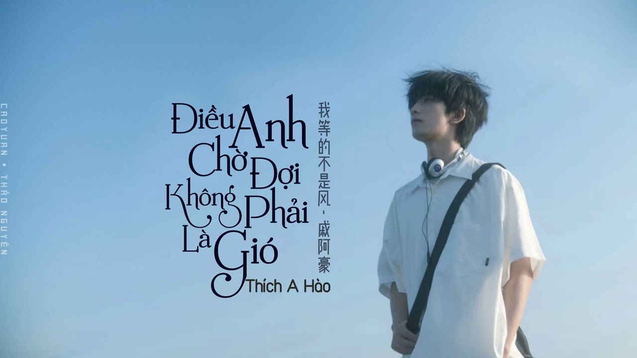 【Vietsub】Điều Anh Chờ Đợi Không Phải Là Gió - Thích A Hào | 我等的不是风 - 戚阿豪