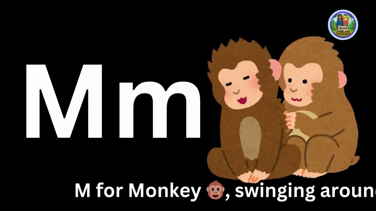 Phonics Song with TWO Words - A For Apple - ABC Alphabet Songs with Sounds for Children