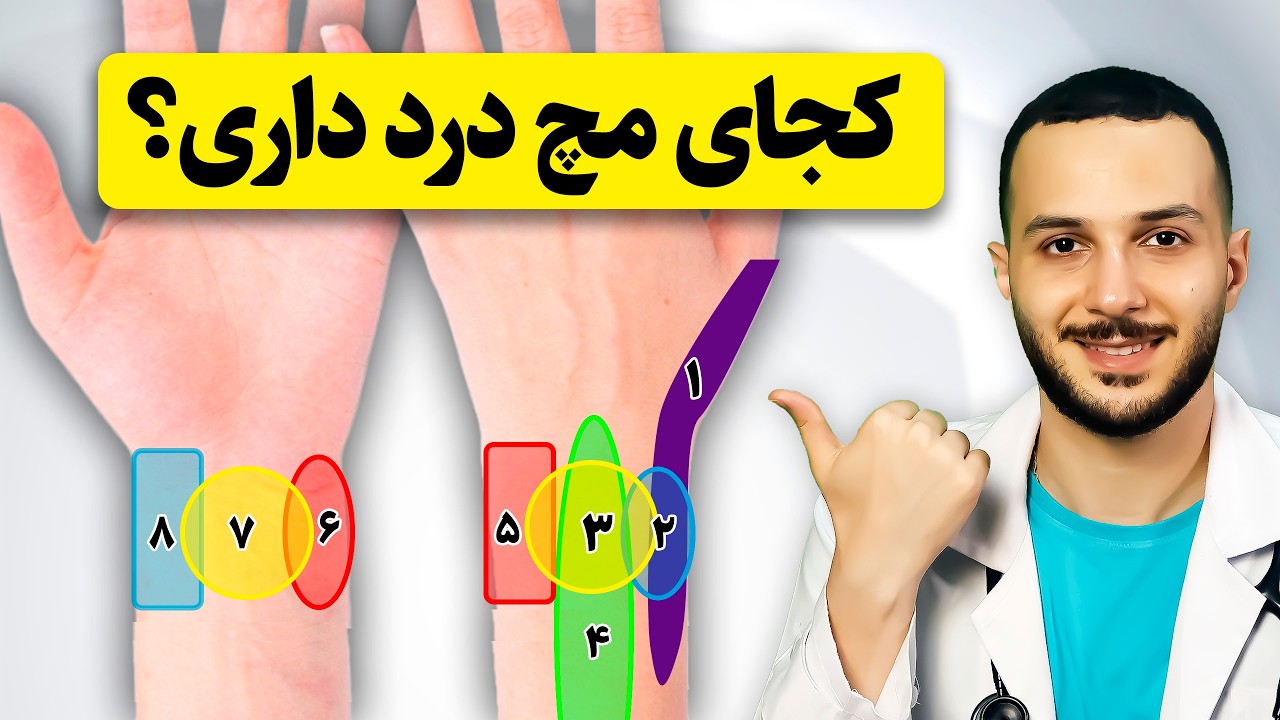علت درد مچ رو آسان پیدا کن تا بهترین درمان رو انتخاب کنی | بهتر از پزشک، توی خونه