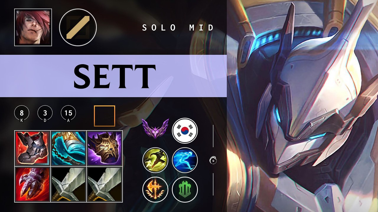 Sett Mid vs Yone - KR Master Patch 26.03