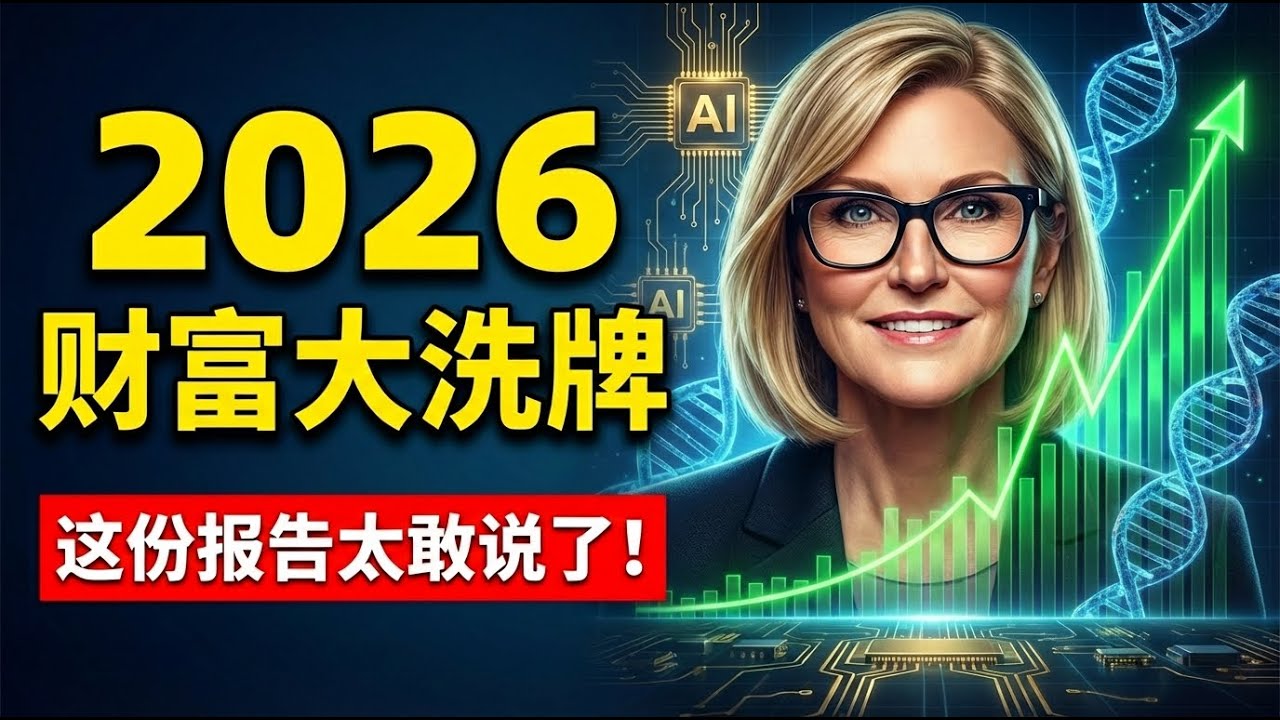 深度解读ARK 2026报告：木头姐押注的未来五年，藏着什么惊人红利？