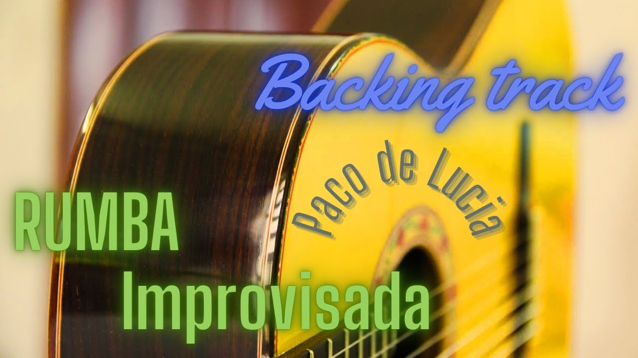 Rumba improvisada backing track