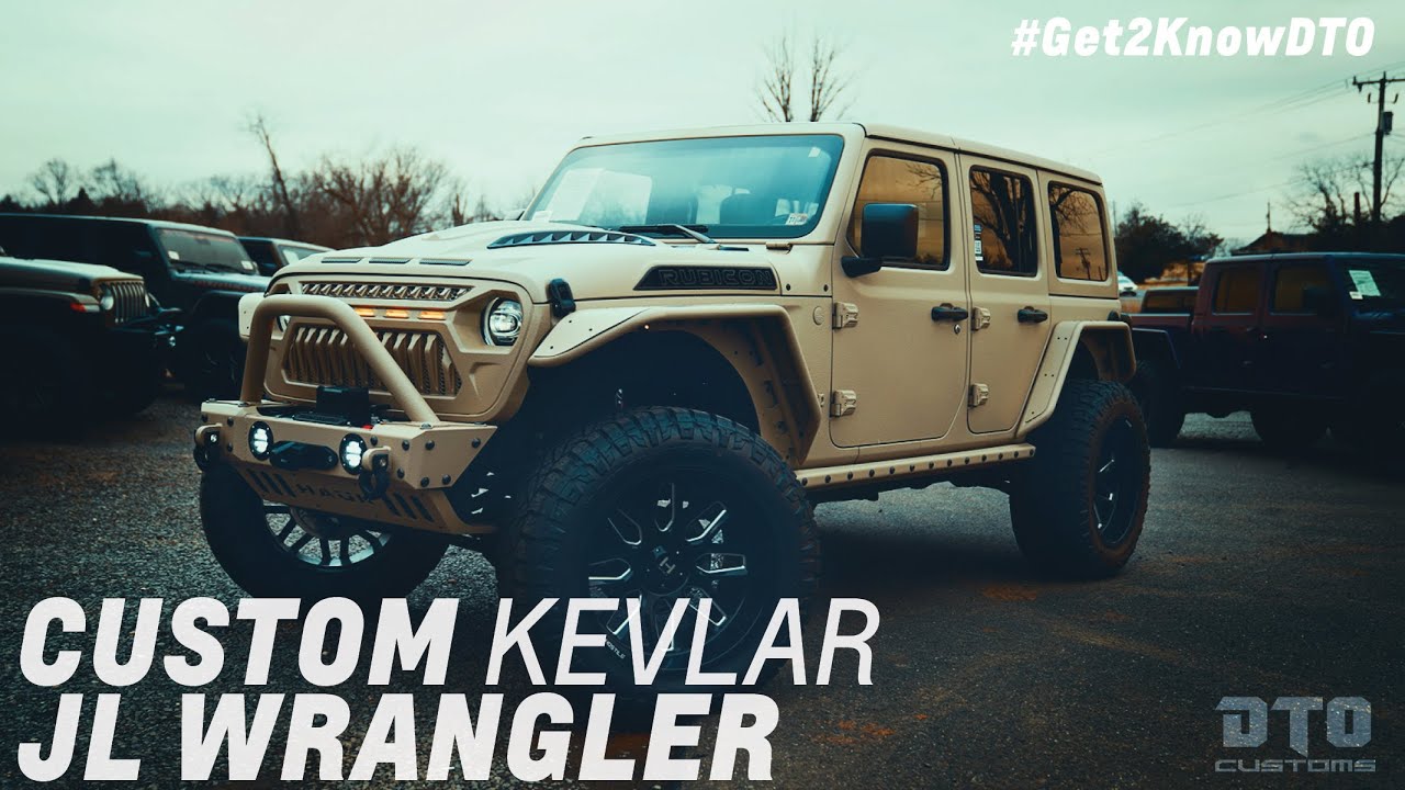 2020 CUSTOM KEVLAR DTO Customs JL Wrangler MONSTER