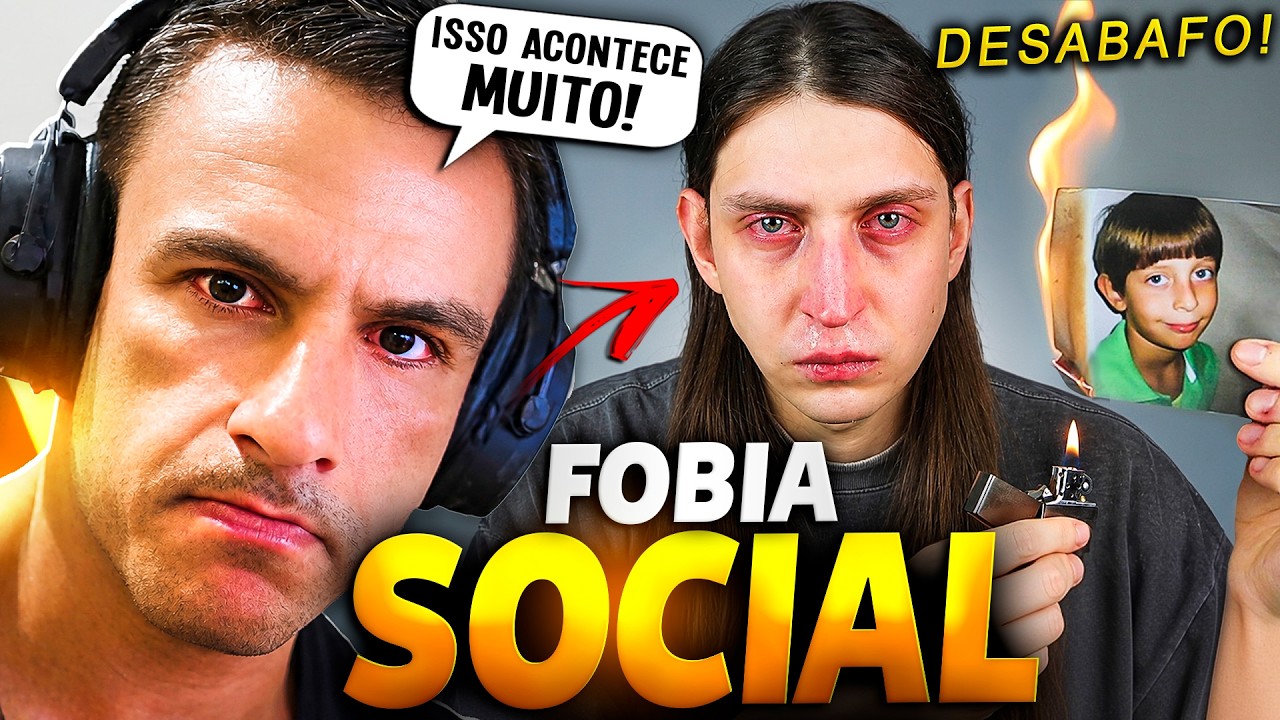 SUPER XAND&Atilde;O REAGINDO AO FELCA - FOBIA SOCIAL!