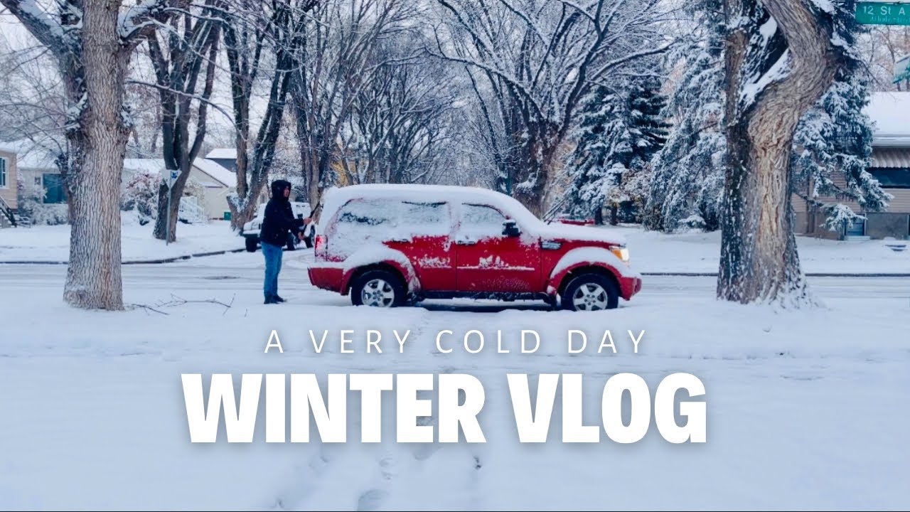 WINTER VLOG: COLD SEASON | Lethbridge, Alberta, Canada | #wintervlog #winterseason #albertacanada