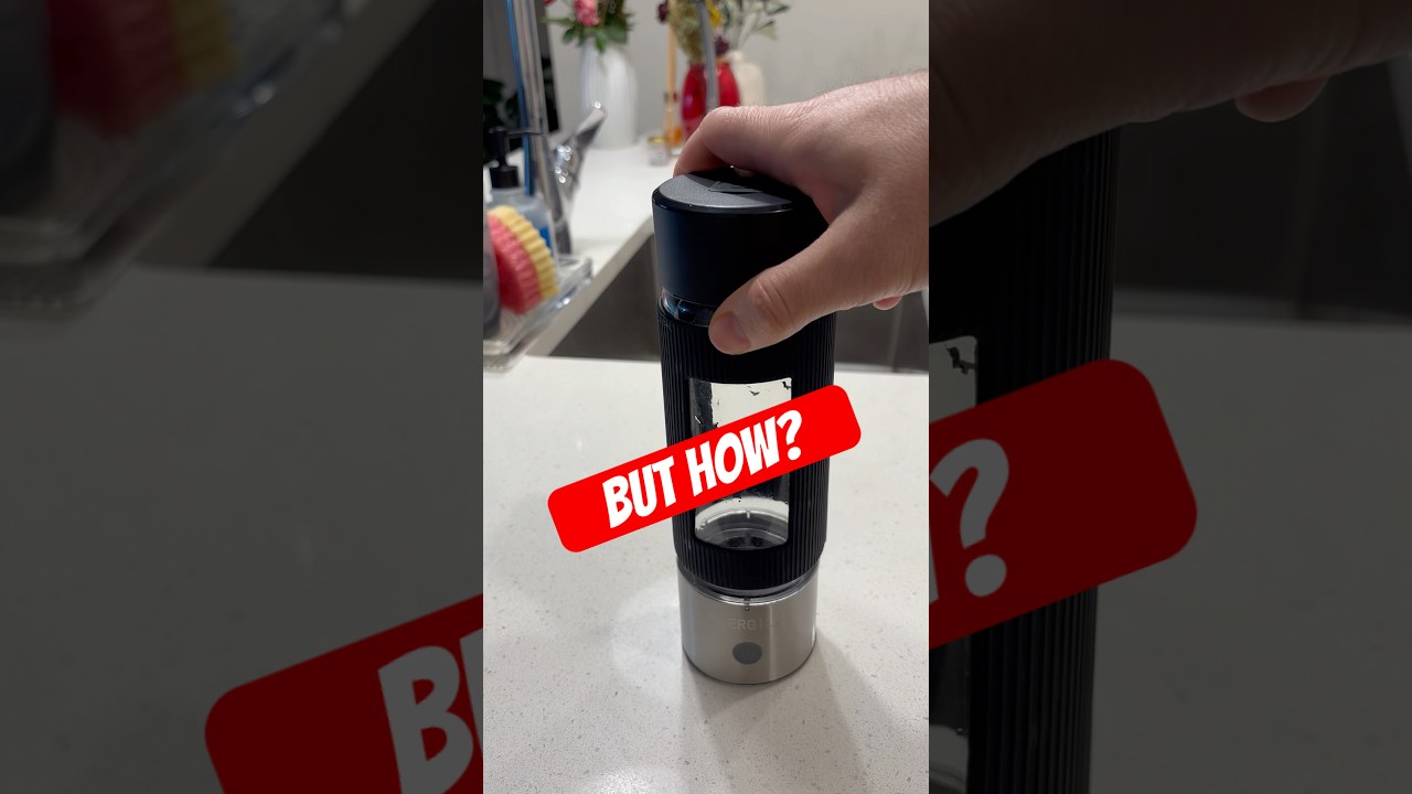 How Does A Hydrogen Water Bottle Work?
