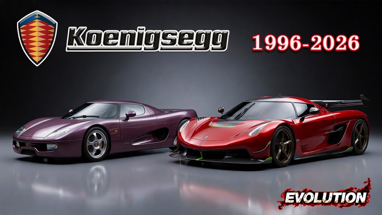 The Evolution of Koenigsegg 1996&ndash;2026 From First Prototype to World Record Holder 🏎️💨