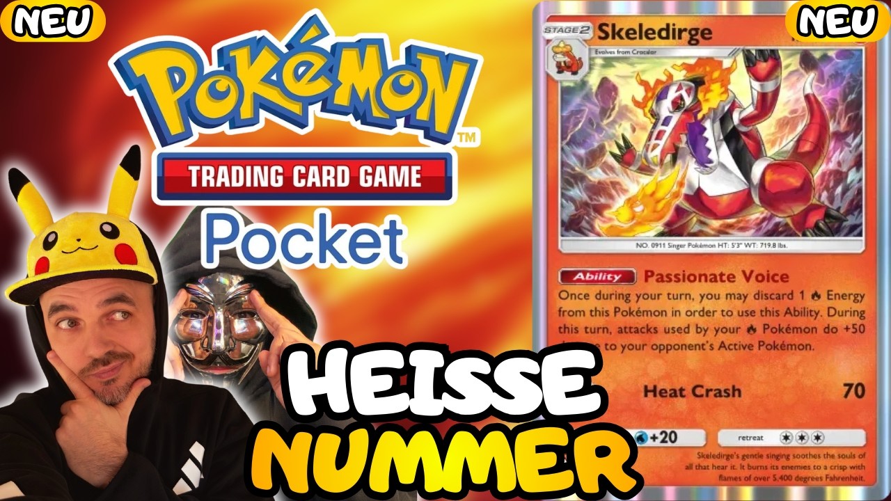 🔥 DAS BESTE FEUERDECK DER META? 😲 @MaskedZorua | Pokémon TCG Pocket Deutsch