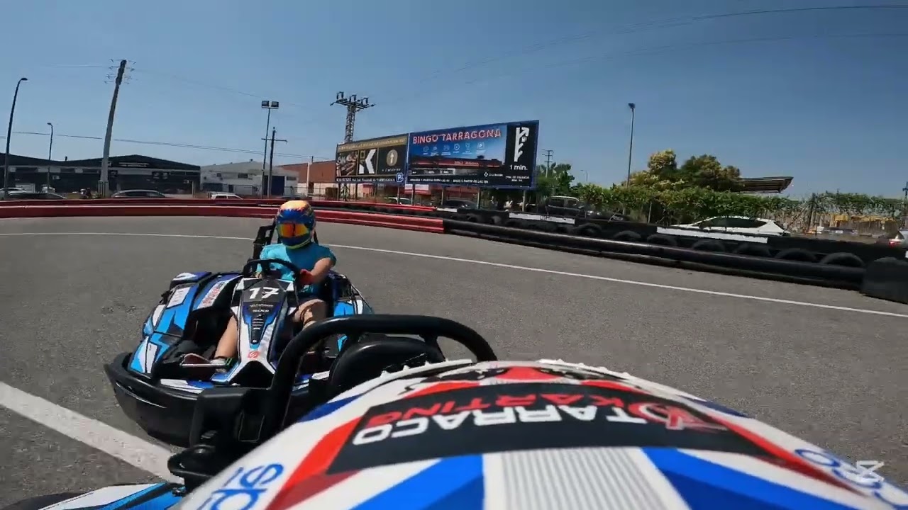 R2 G4 Skc tarrako karting - Amador Vázquez P3!!! Camara vista atrás