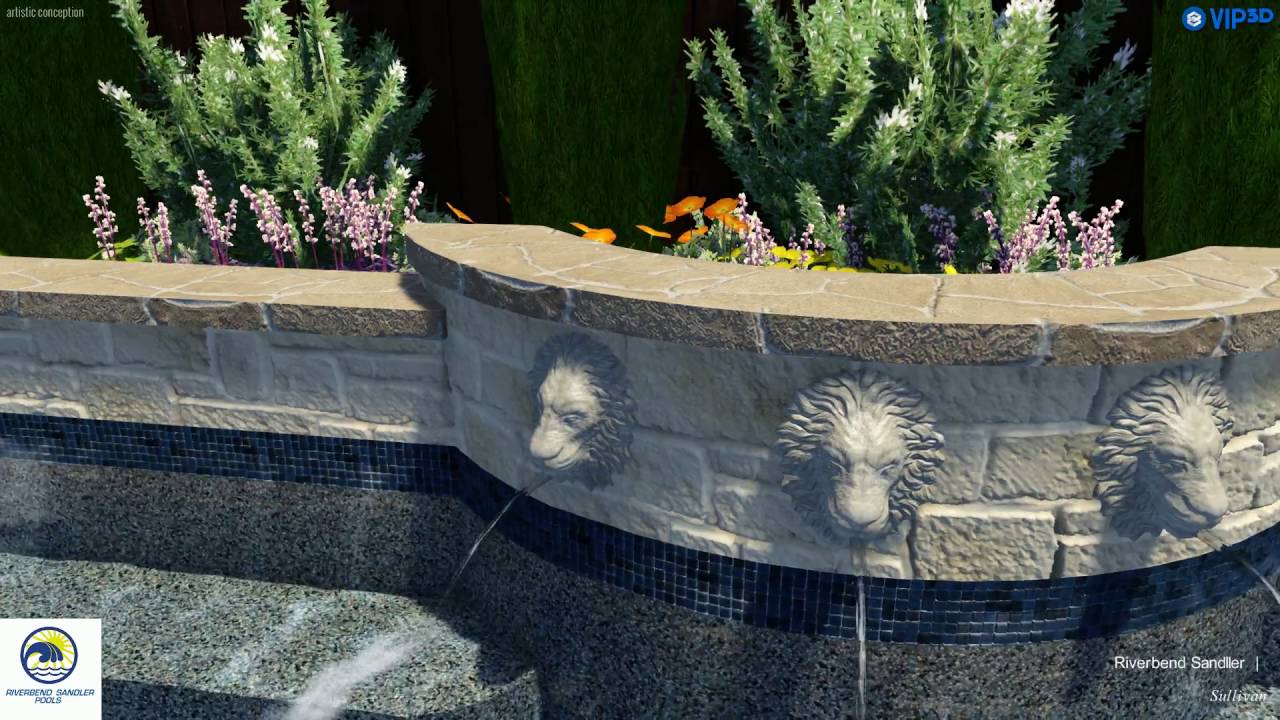 Dallas TX Pool Builders | Contemporary Design with Spa