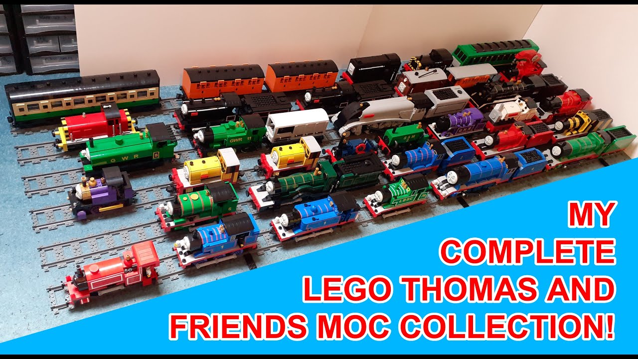 Lego Thomas character MOC complete collection - Grand showcase!