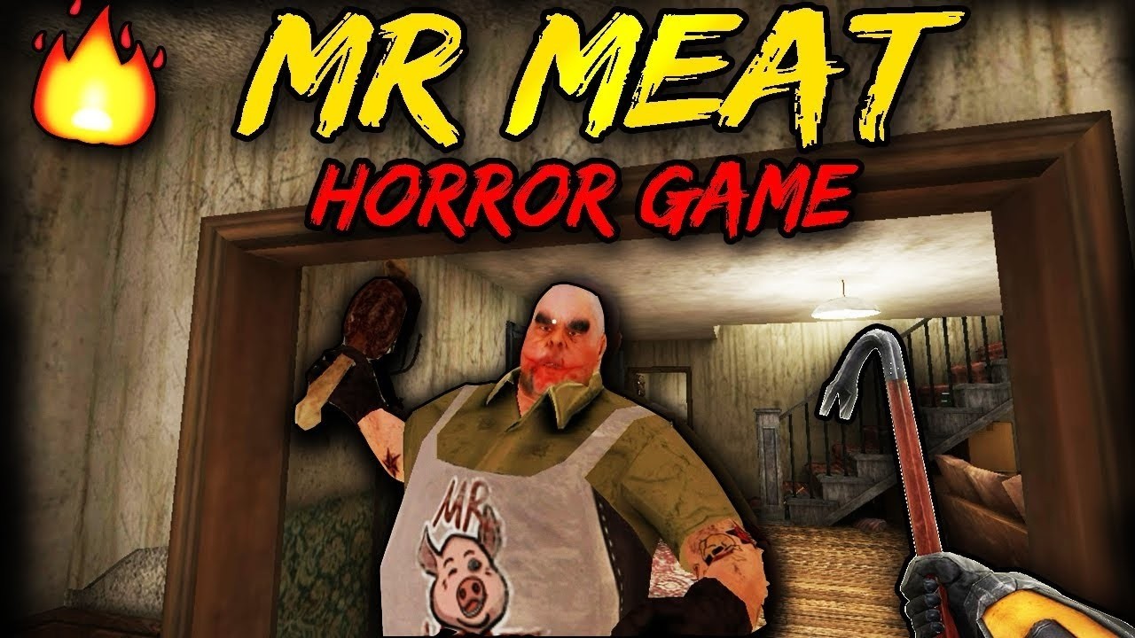 Can I Escape the Psycho Butcher? (Mr. Meat Horror) #gaming #mrmeat