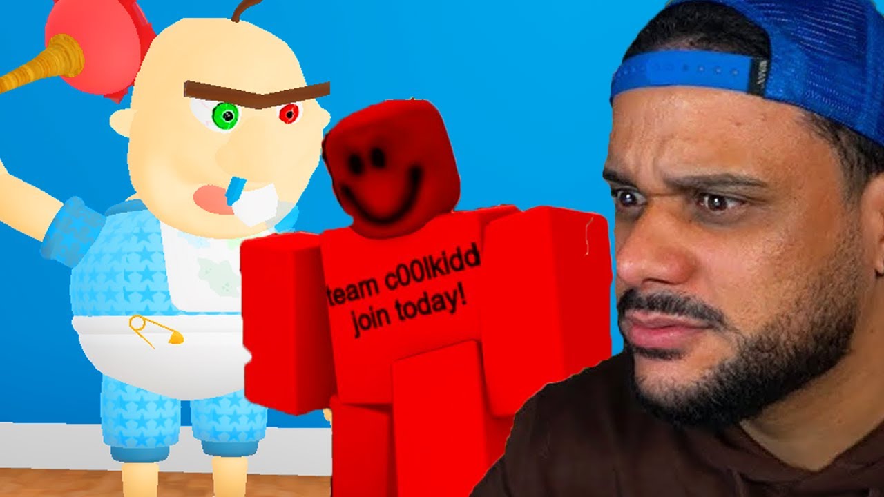 Encontrei o H4CKER C00lkidd no escape do Baby Bobby!