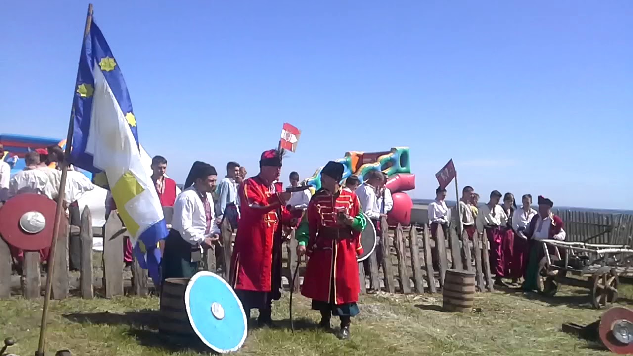 Шар-гора, Полтавська обл. Історична рекоструція Хотинської битви 1621 року, козаками Кременчука.