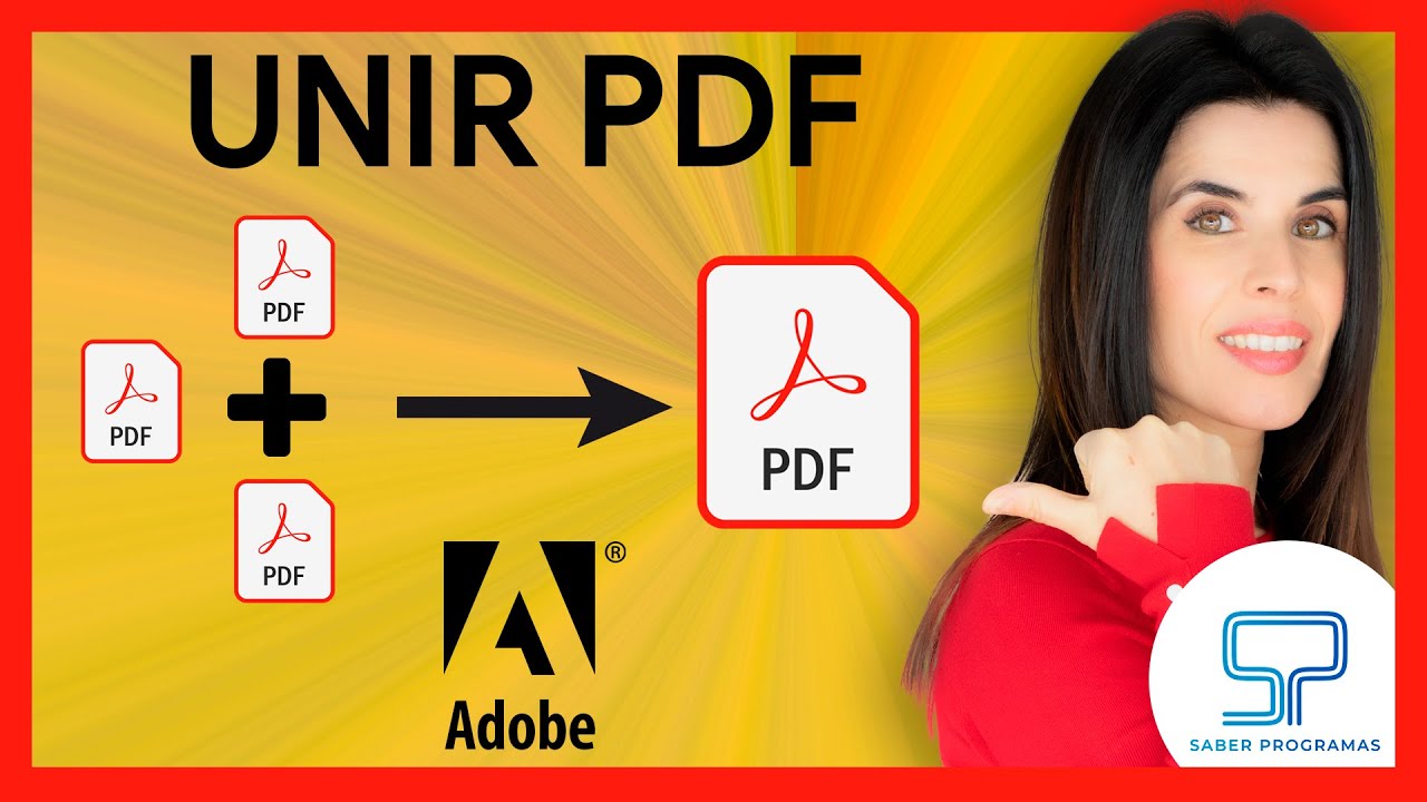 C&oacute;mo JUNTAR PDF''s con Adobe Acrobat 🔴