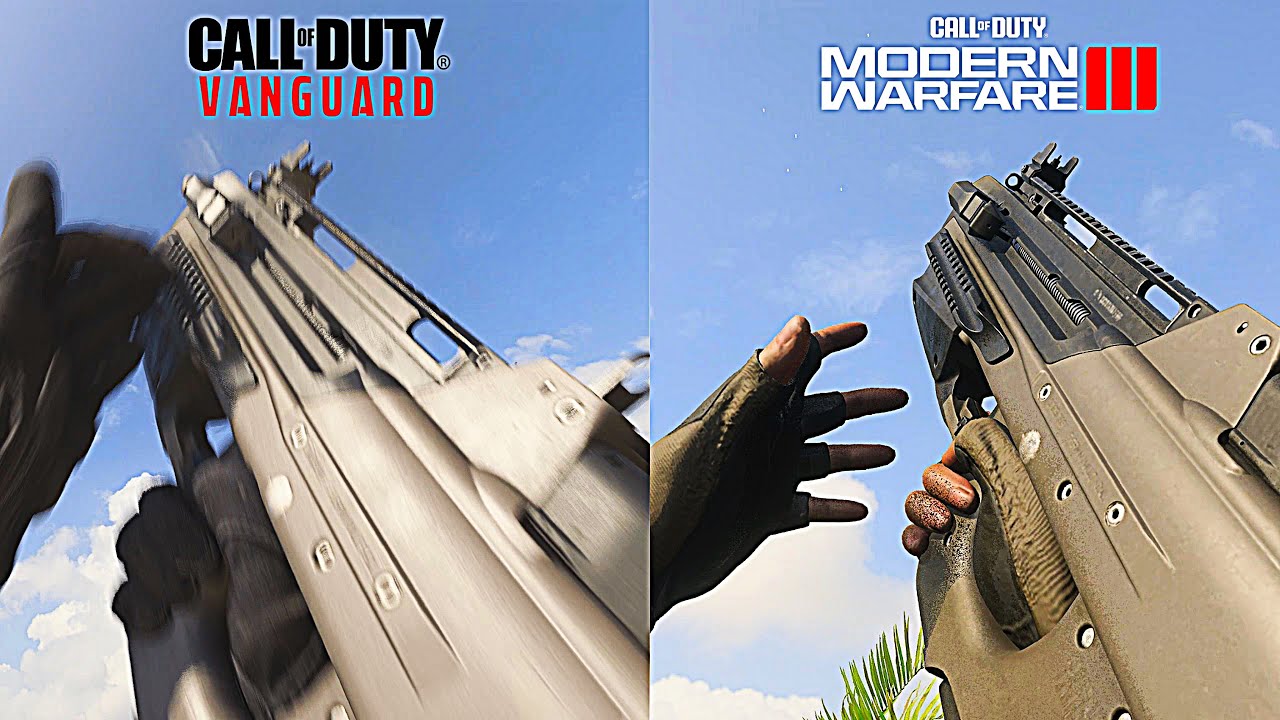 BP50 in Modern Warfare III vs Vanguard