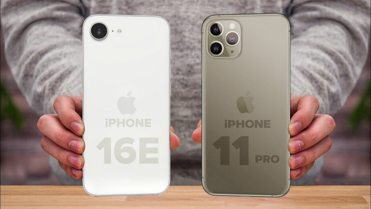 iPhone 16e Vs iPhone 11 Pro