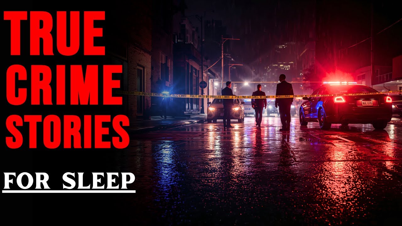 Chilling TRUE Crime Stories For Sleep | BLACK SCREEN | Rain Sounds