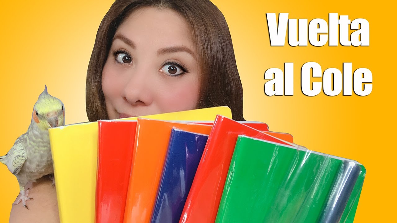 ¿Cómo forrar un cuaderno? 📚  VUELTA AL COLE 1