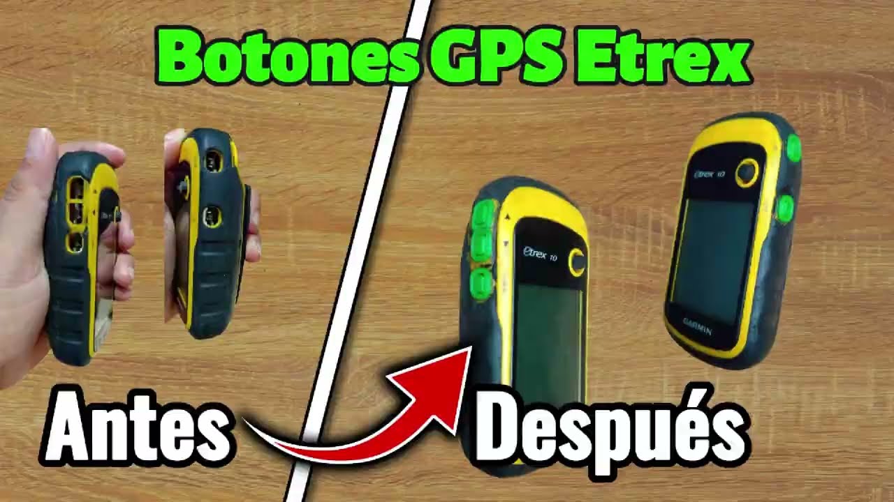 Reparación de botones para GPS Garmin Etrex 10/20/20x/30/30x/32x