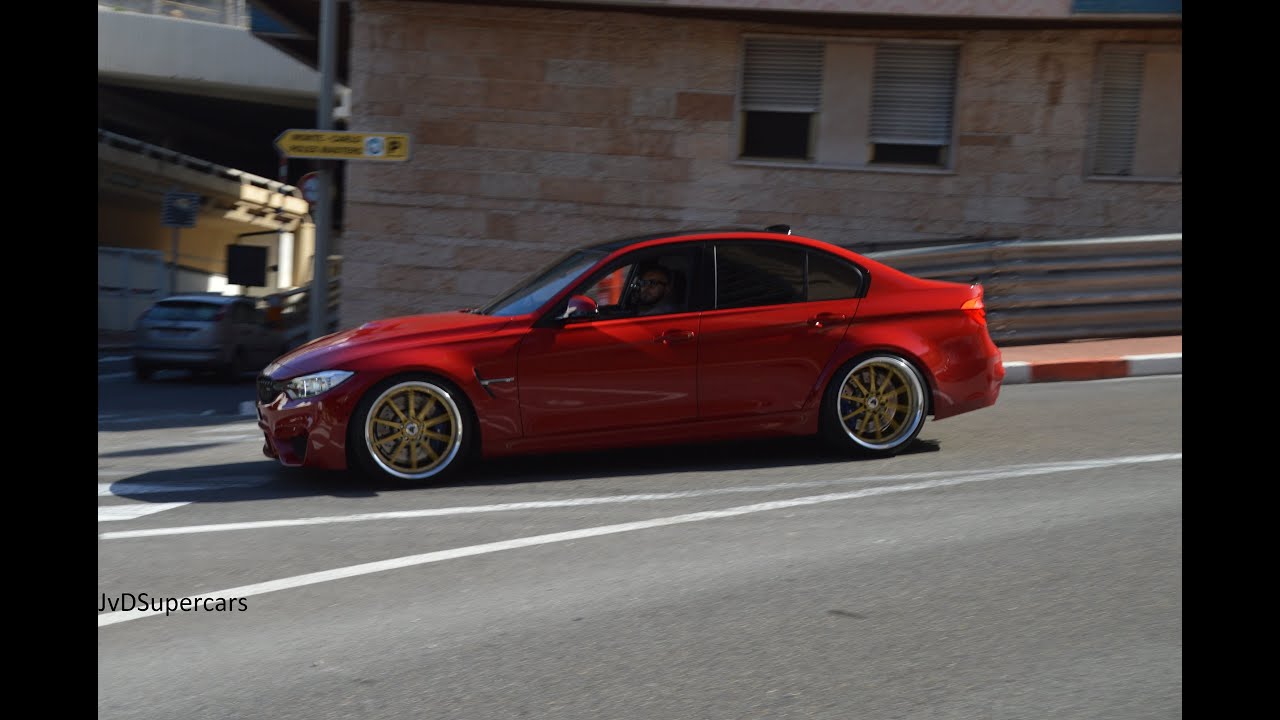 BMW M Madness In Monaco! LOUD Accelerations, Revs, Flames & Exhaust Sound!
