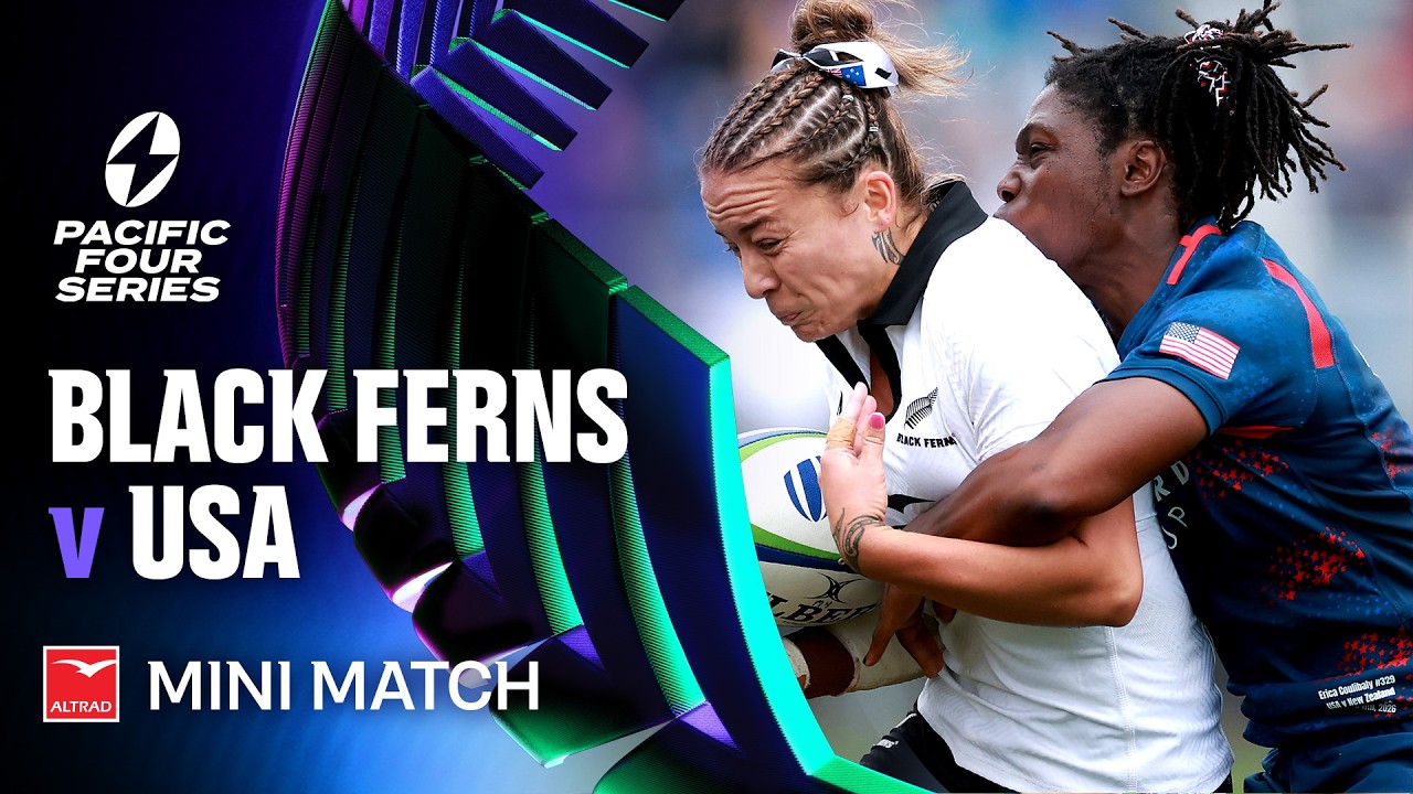 MINI MATCH | Black Ferns v USA | 2026, Pacific Four
