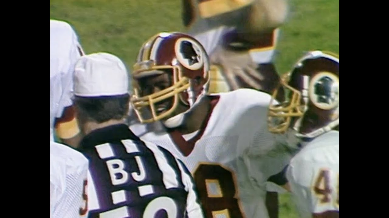 83 Raiders Darrell Green's Costly Penalty HD