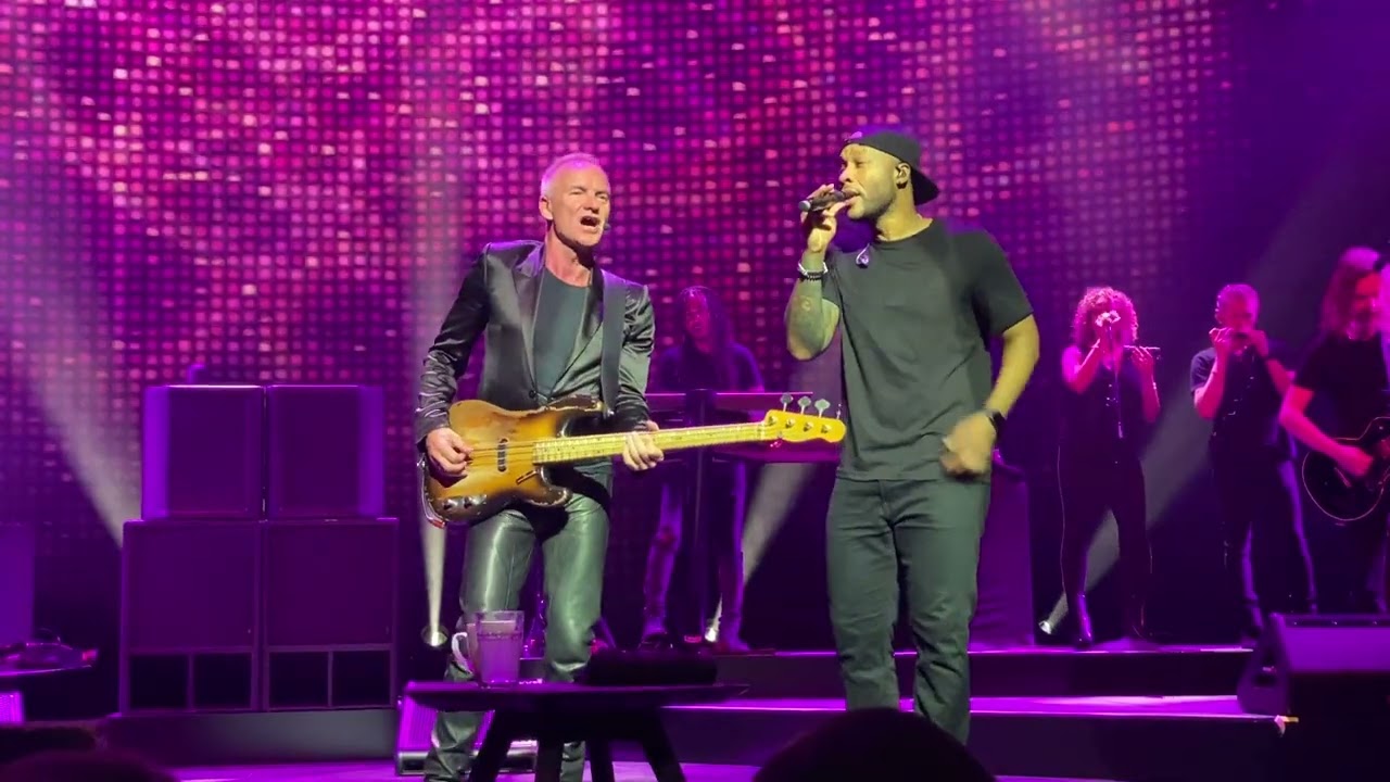 Sting (feat. Gene Noble) - Shape of My Heart - London Palladium - 15 Apr 2022