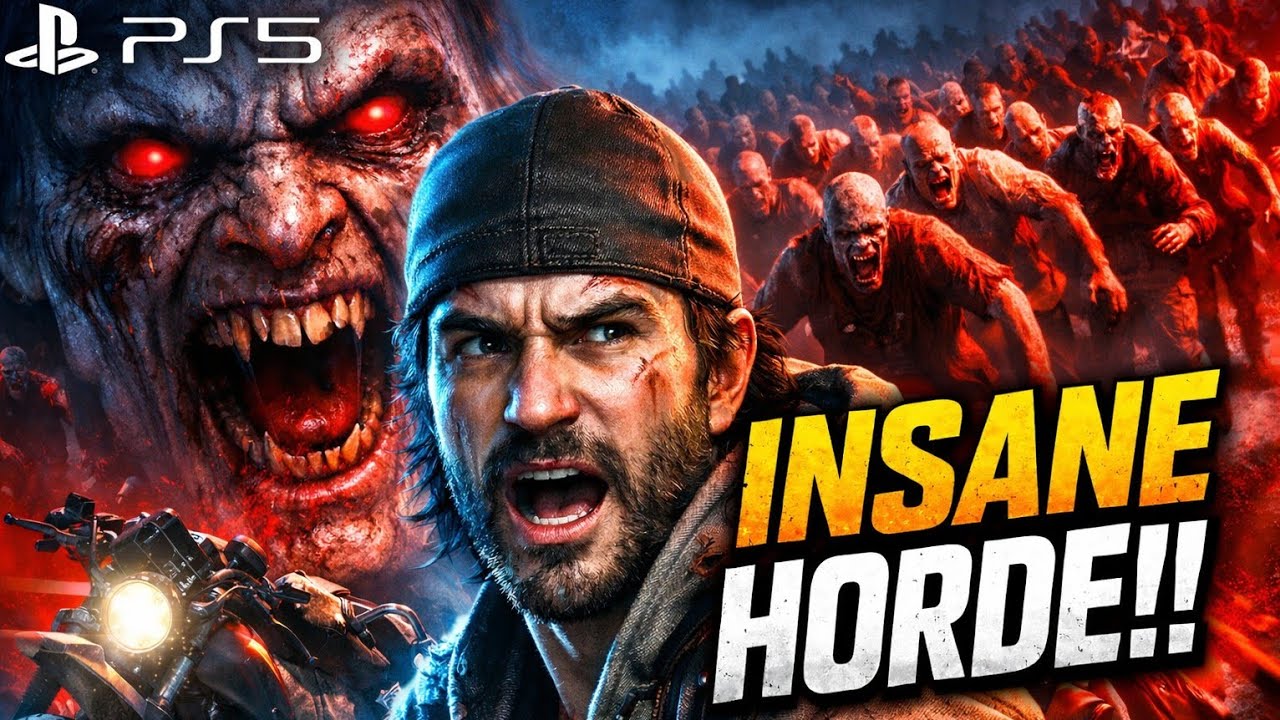 🔥 THE BIGGEST HORDE EVER 😱 | Days Gone PS5 LIVE