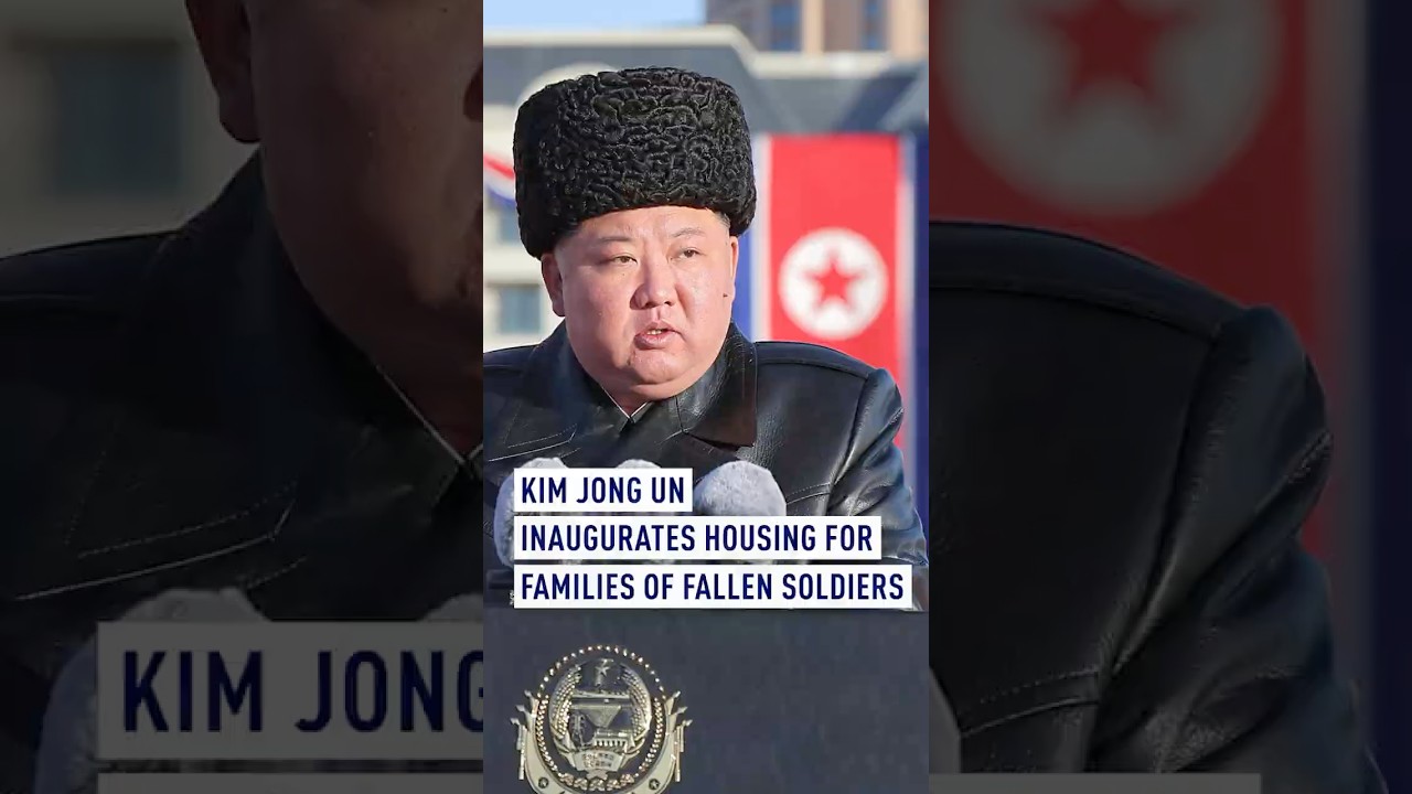 Kim Jong Un unveils Pyongyang street honoring DPRK troops killed in Ukraine conflict